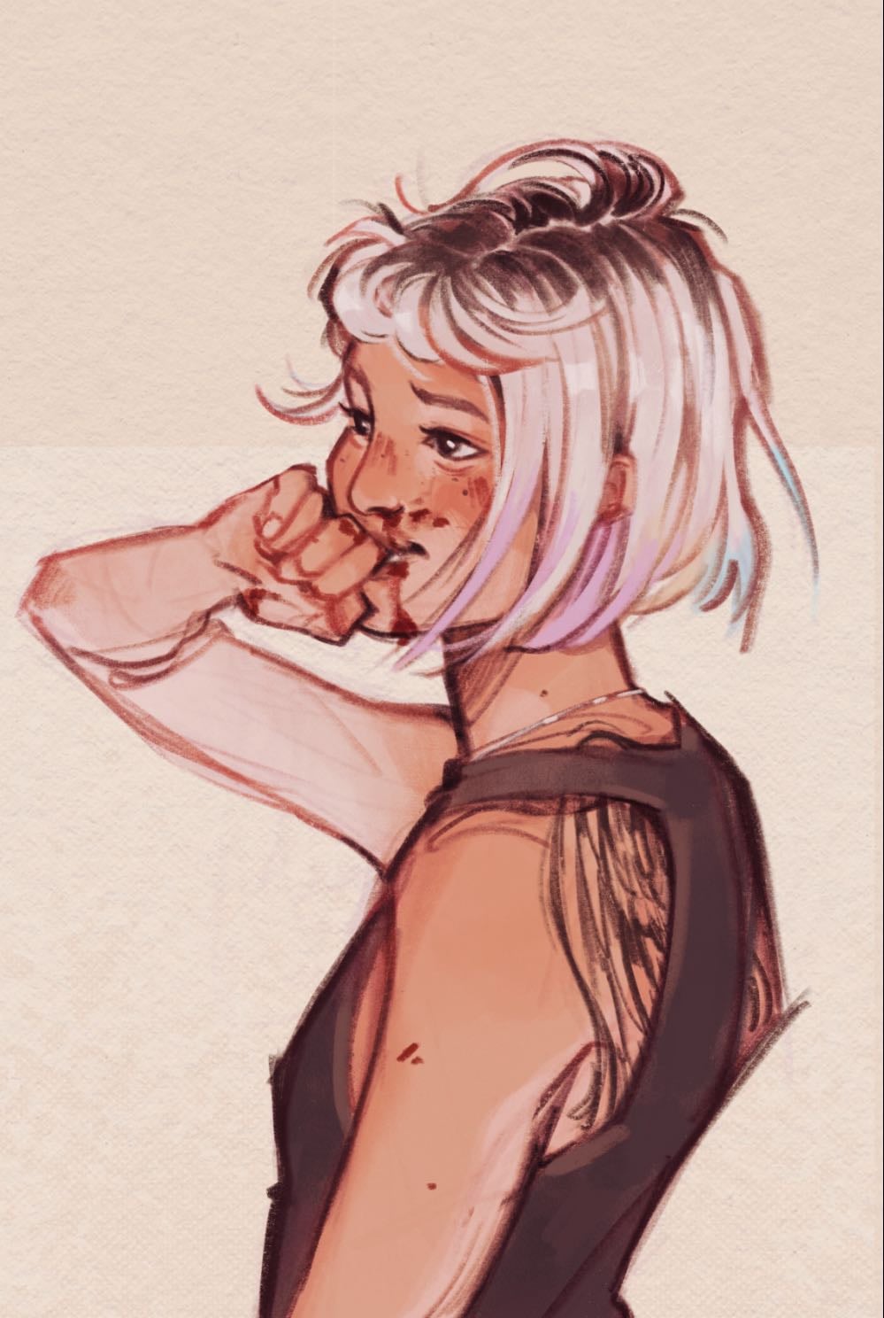 renee walker - art by @polarts