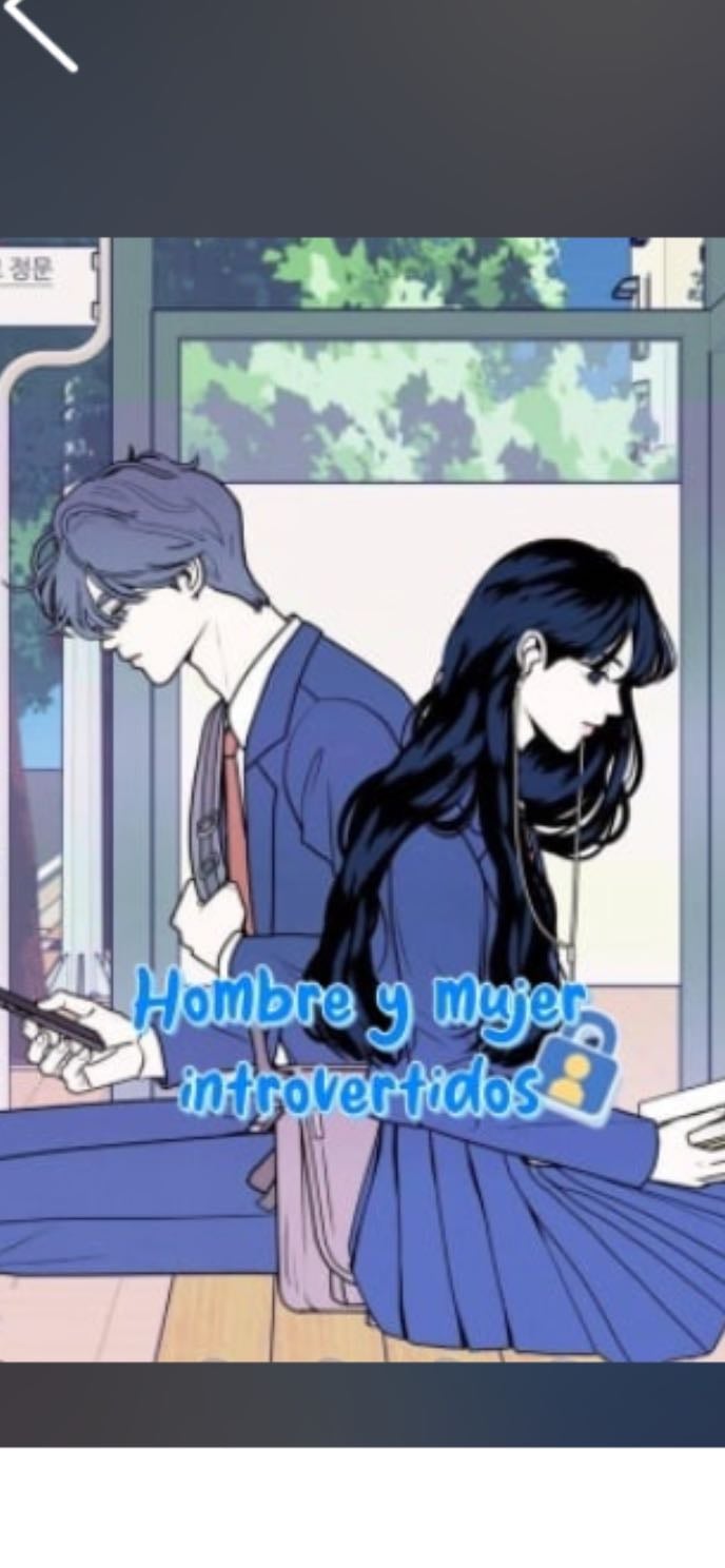 Hombre y mujer introvertidos