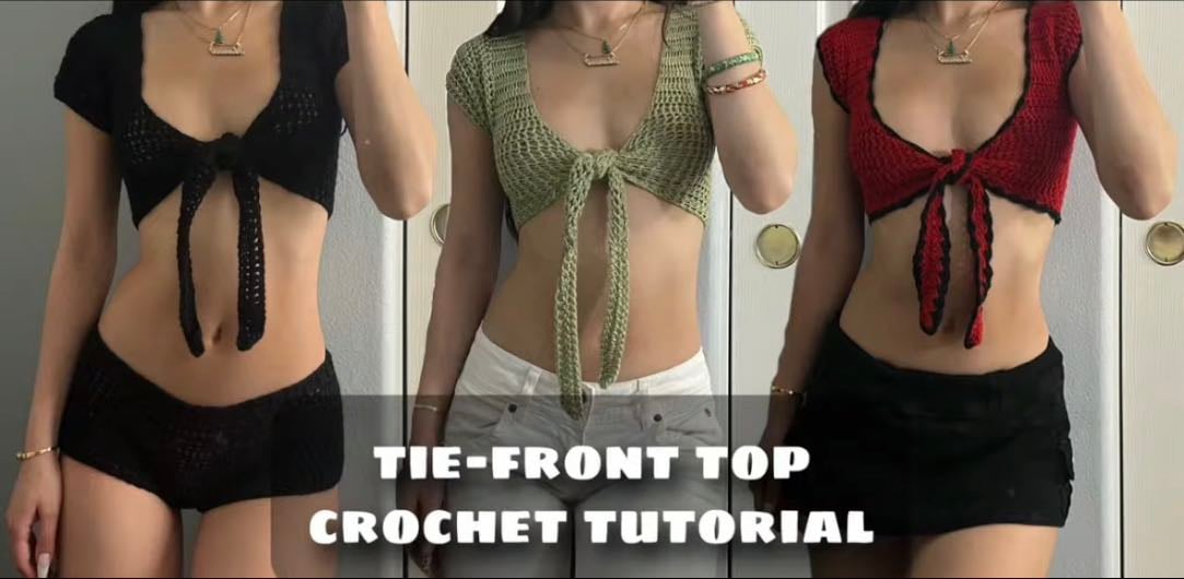 front tie top