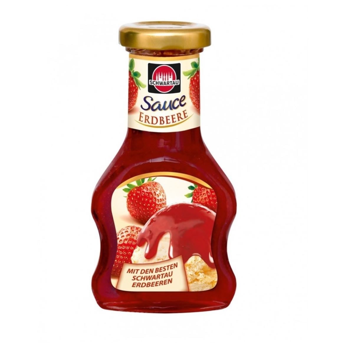 Schwartau Konfitüre Strawberry Sauce - do truskawkowej matchy