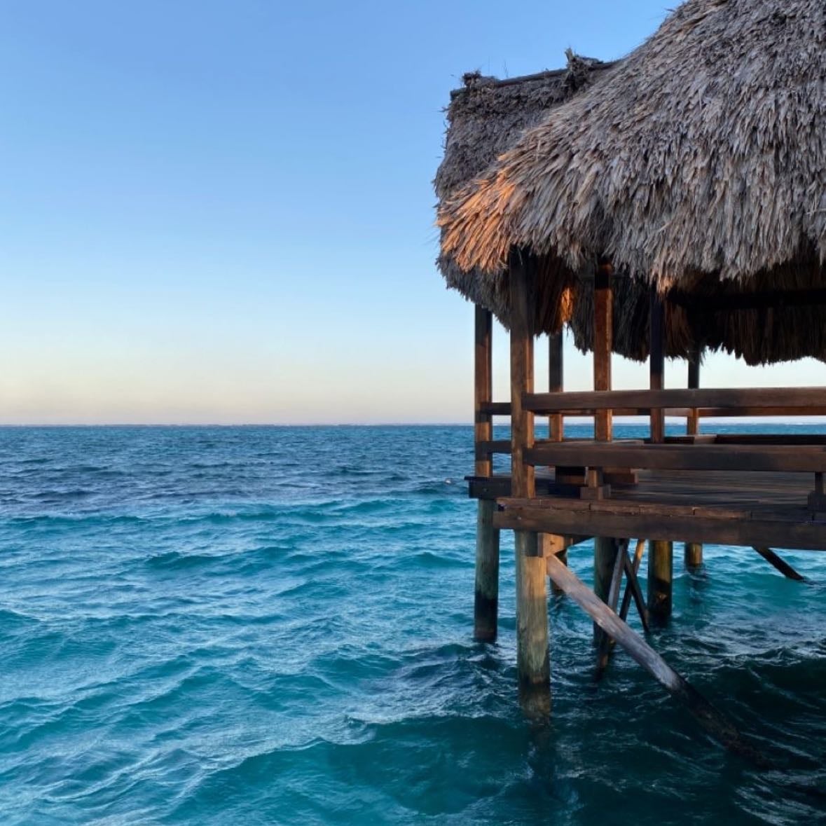 Belize - I can feel the warm weather through my phone