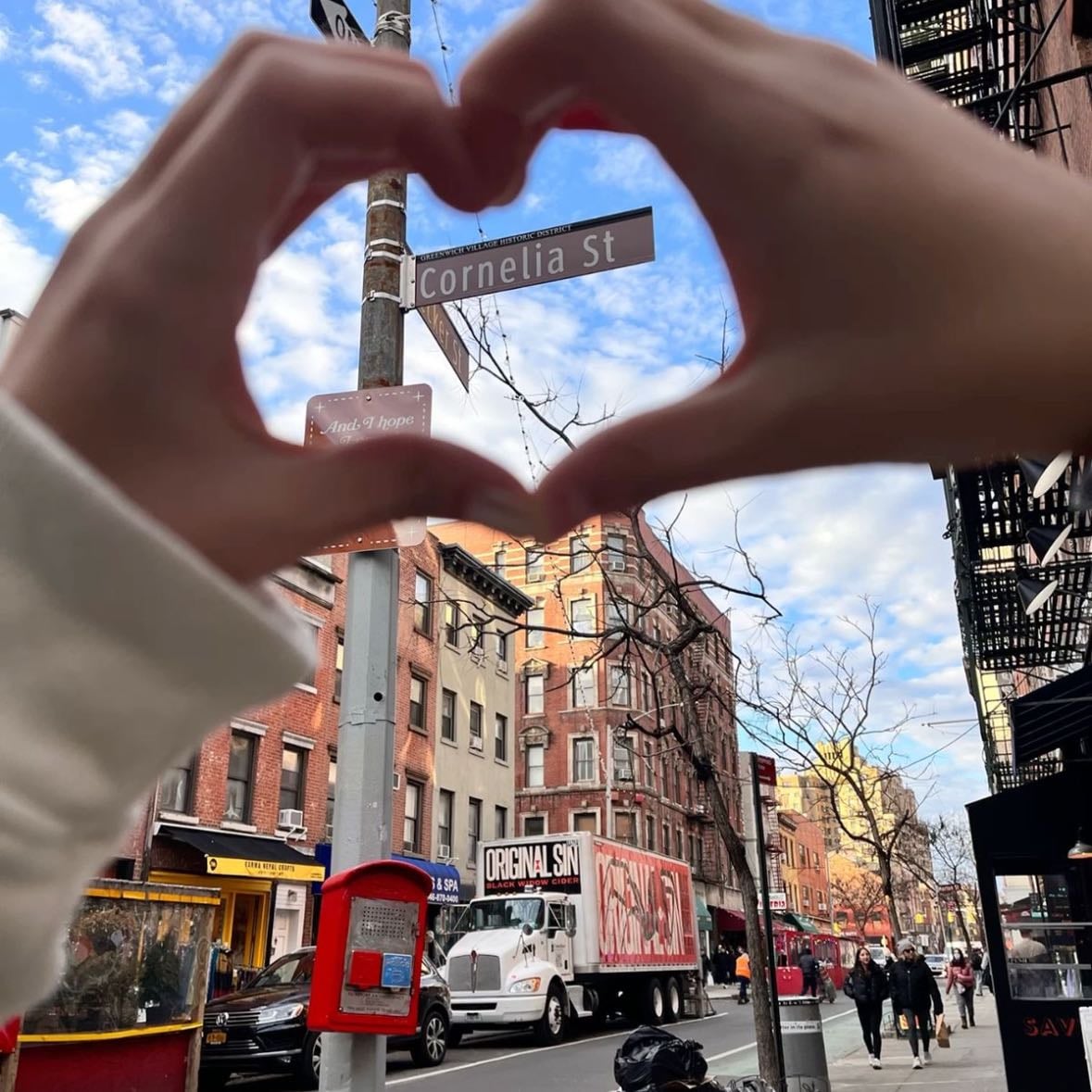 “We were a fresh page on the desk/filling in the blanks as we go” - Cornelia Street 🩷