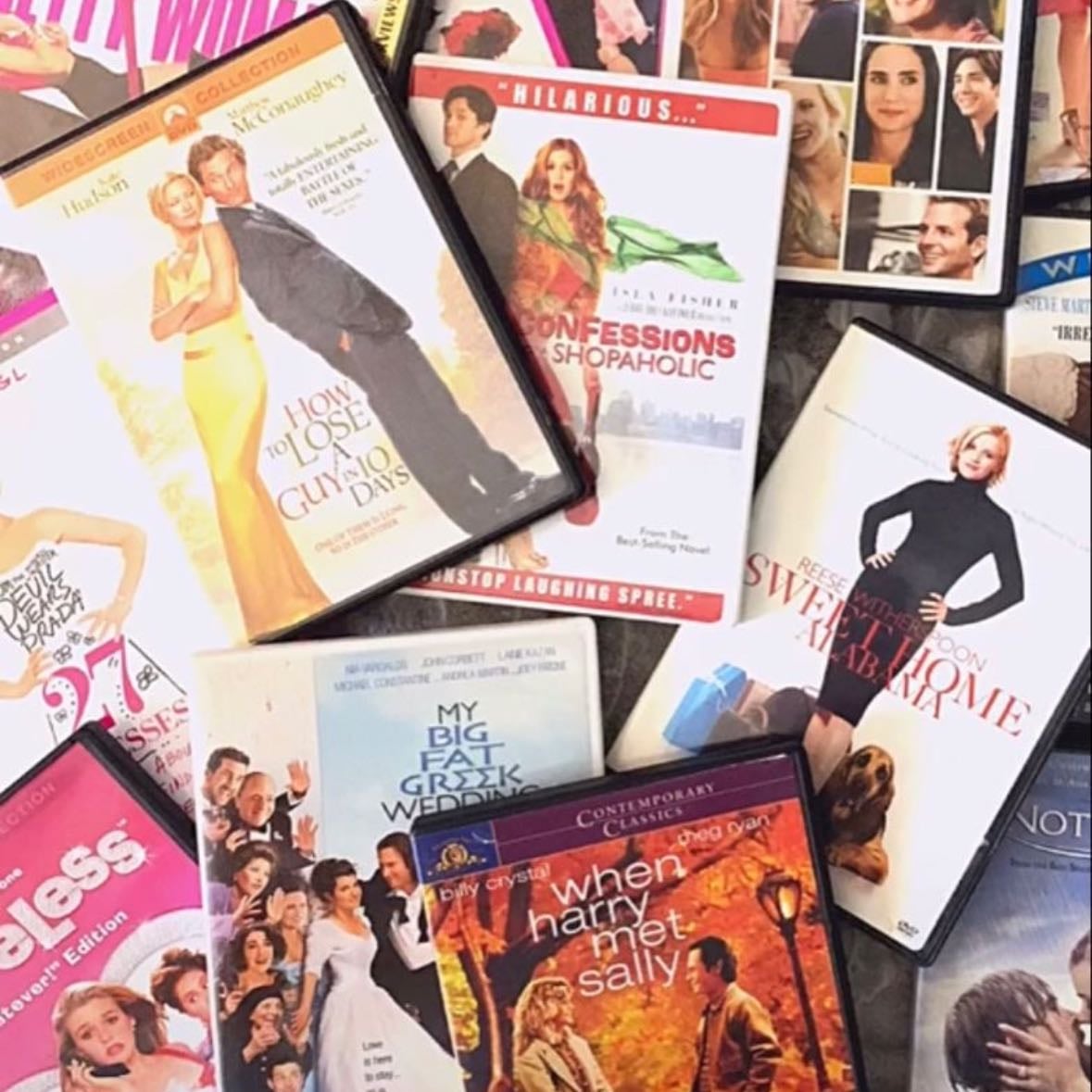 staying home & watching rom-coms - the best thing to do