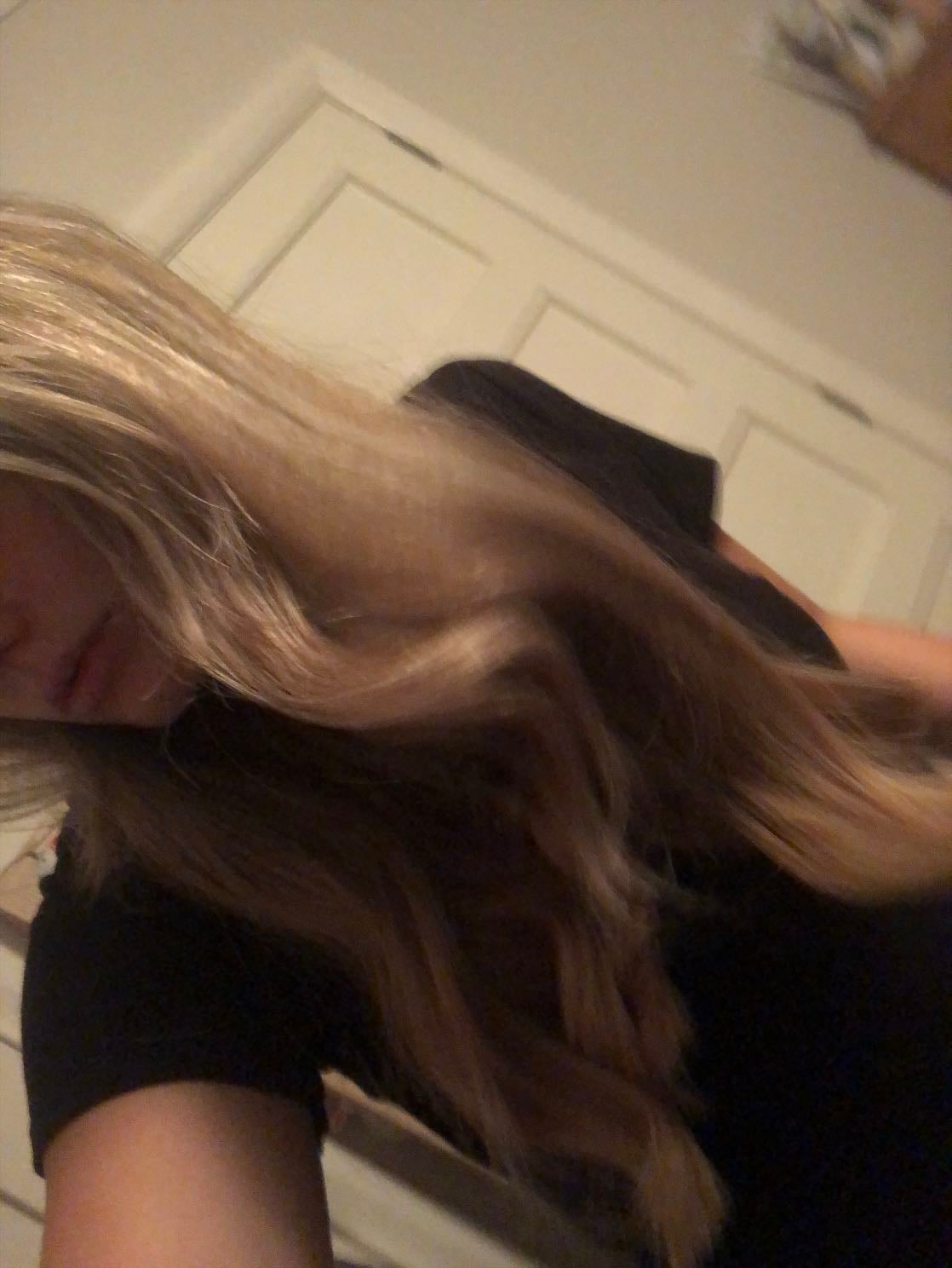 Back when I bleached.
