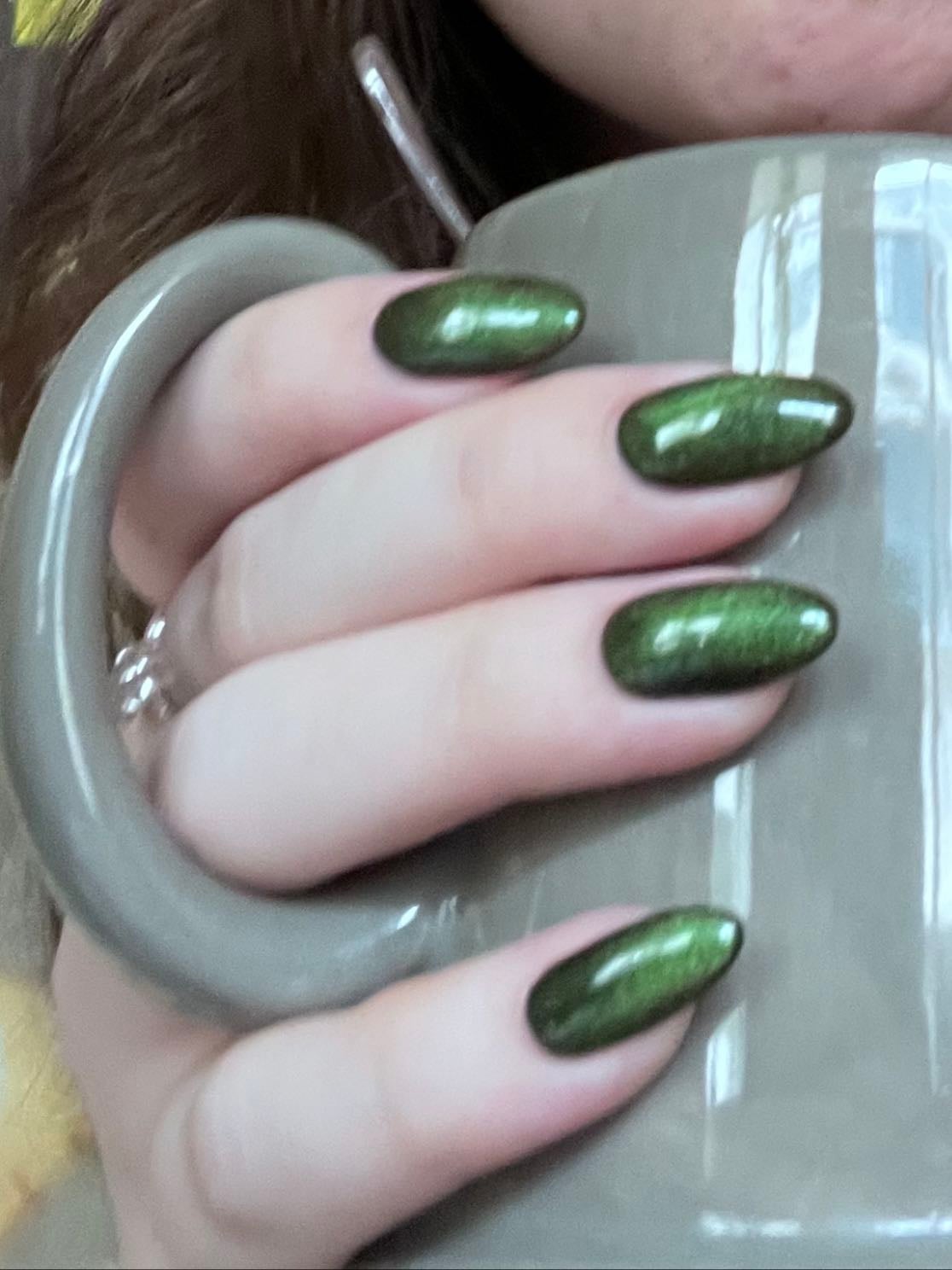 I did it (black n green)