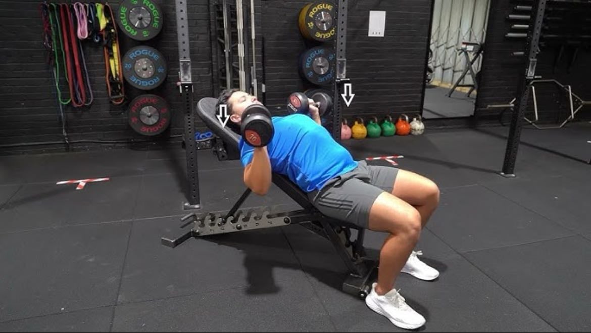 Incline bench press