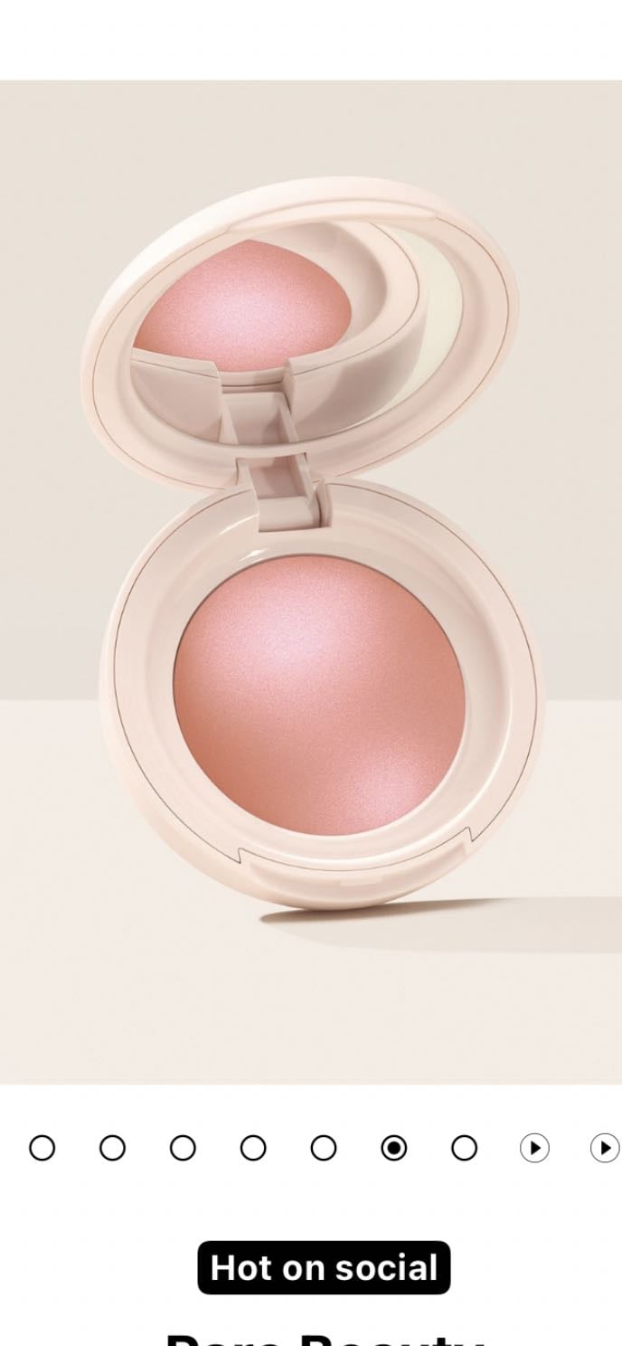 colorete iluminador - rare beauty