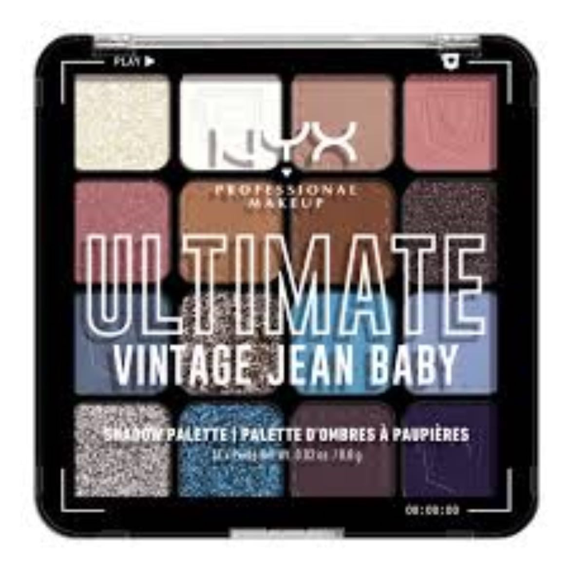 NYX Professional Makeup Ultimate Shadow Palette Vintage Jean Baby