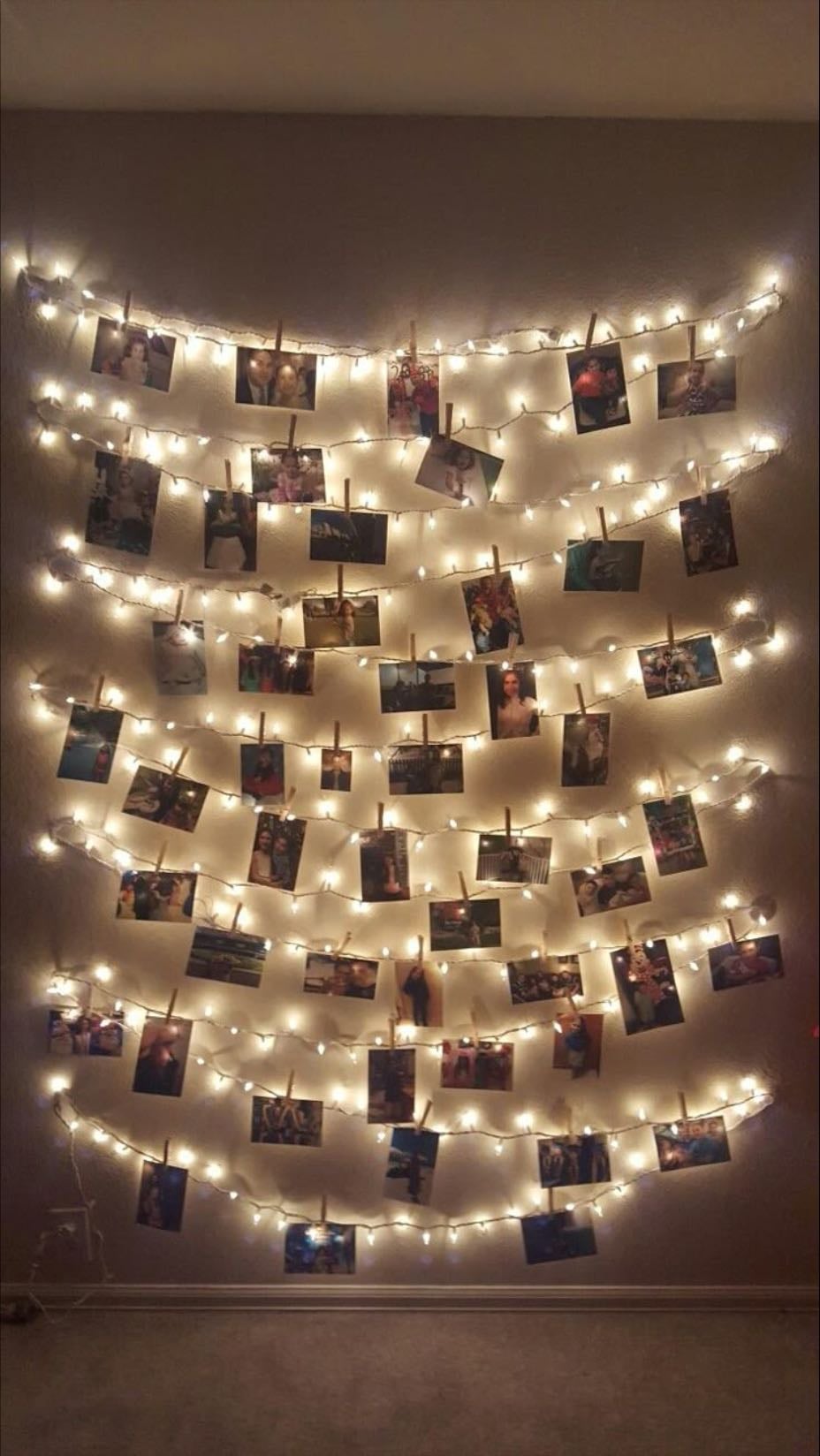 Picture Collage w/ Lights