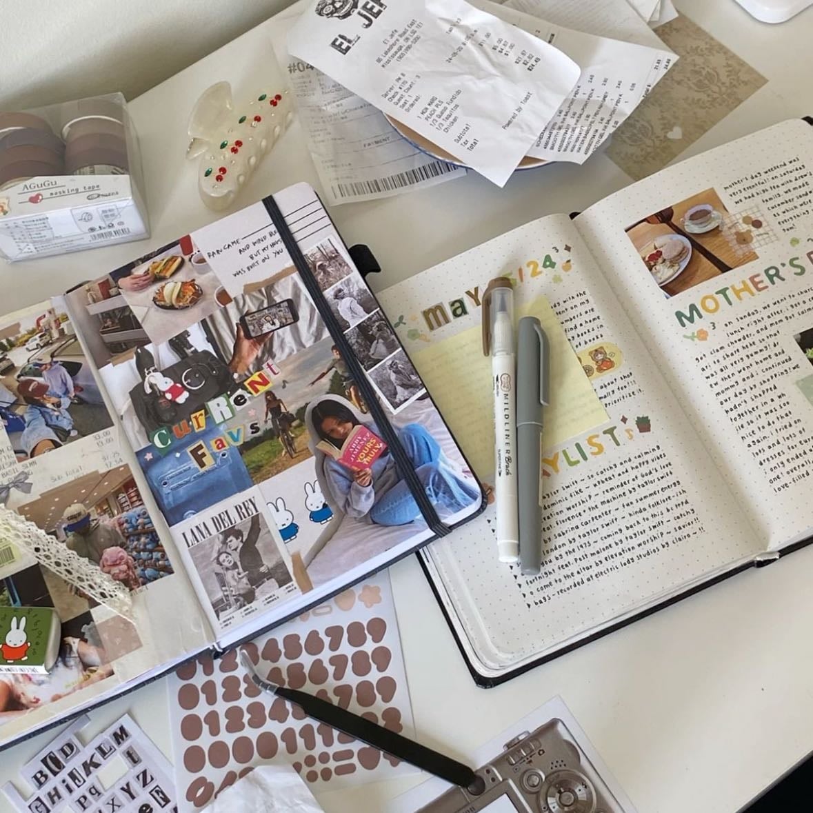 journal - creativo y del tipo que sea te permite coleccionar muchos recuerdos