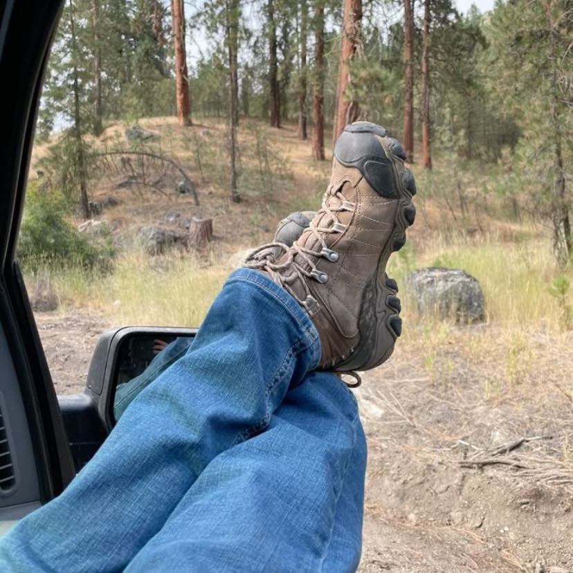 hiking boots - love these for some reason
