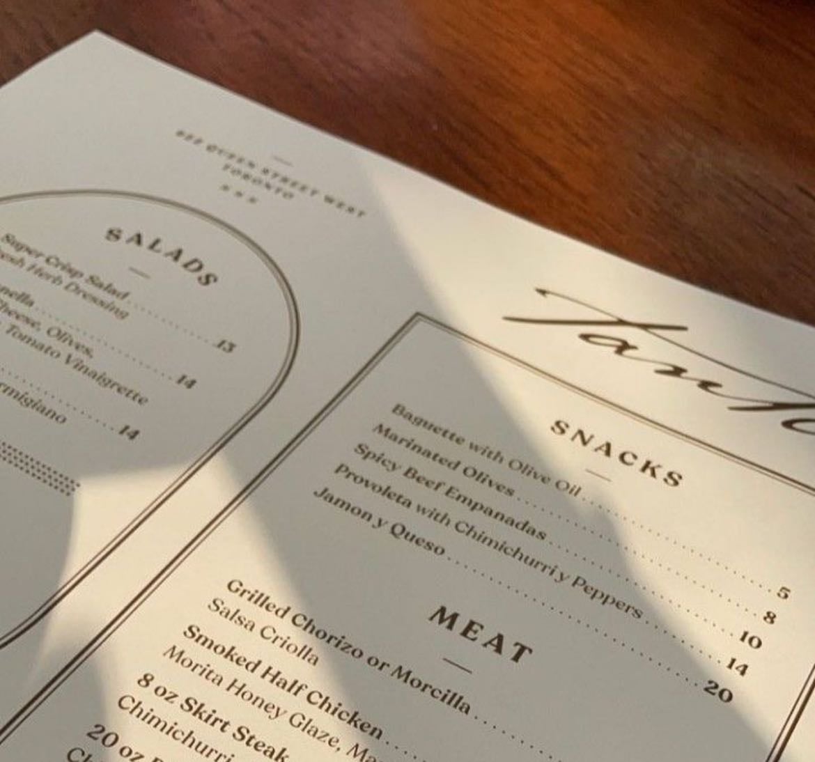 dopamine menu