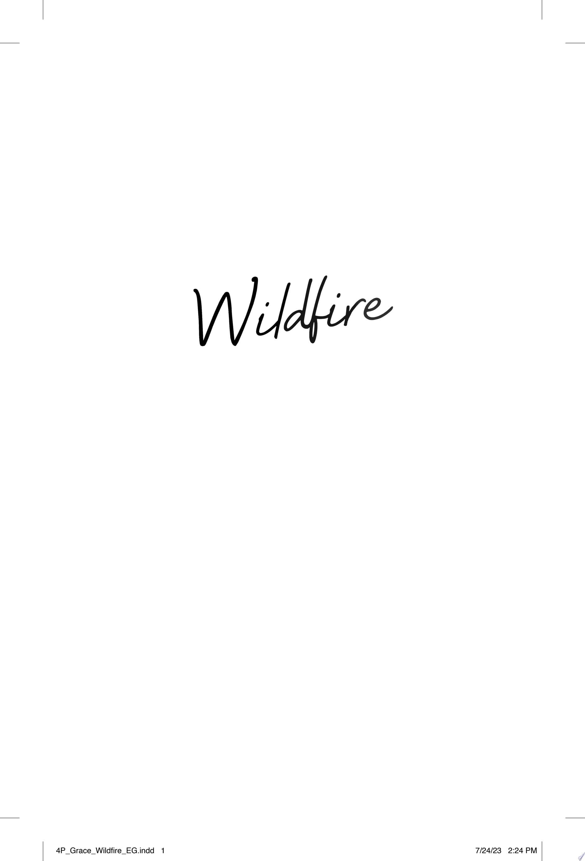 Wildfire - Hannah Grace · 2023