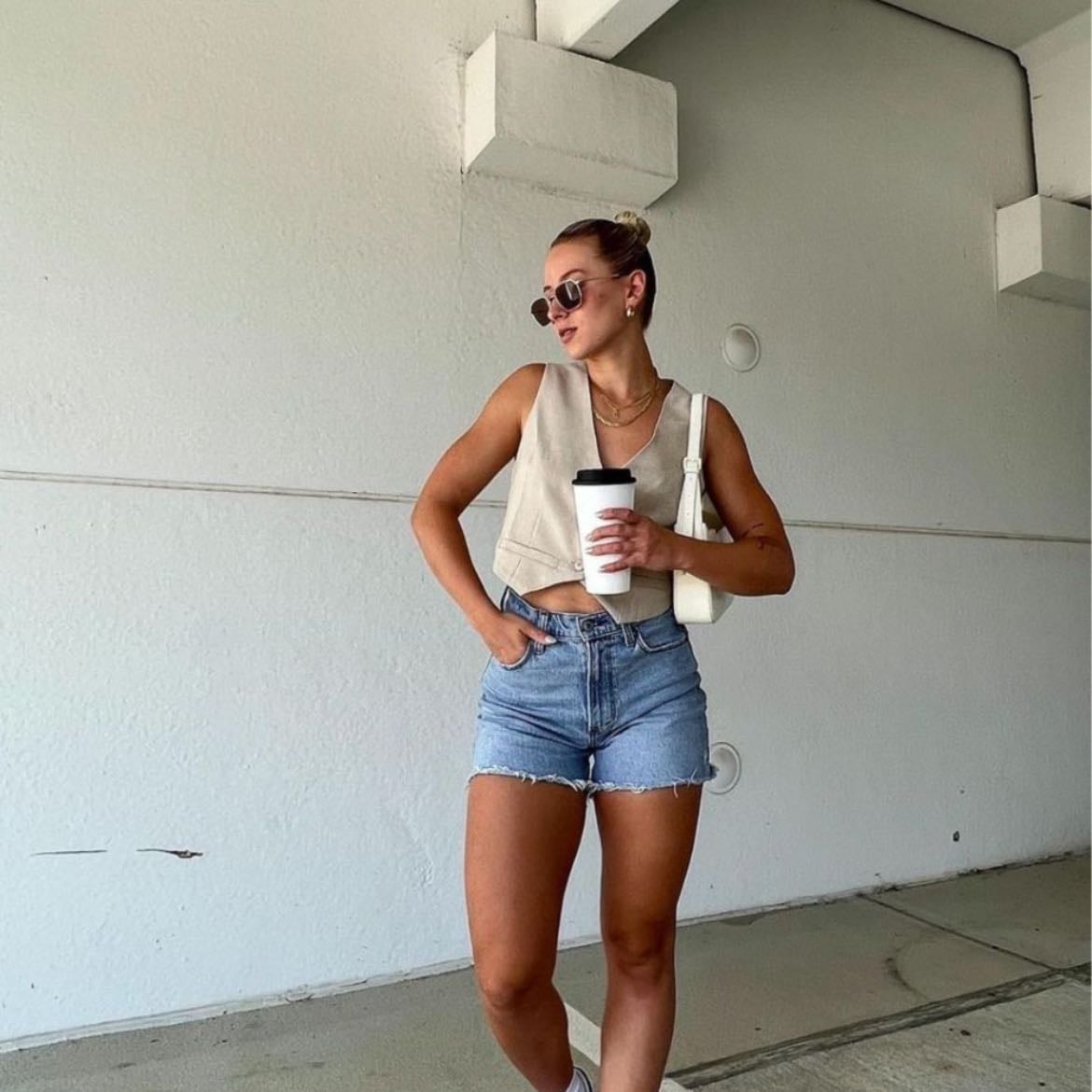 Short de mezclilla