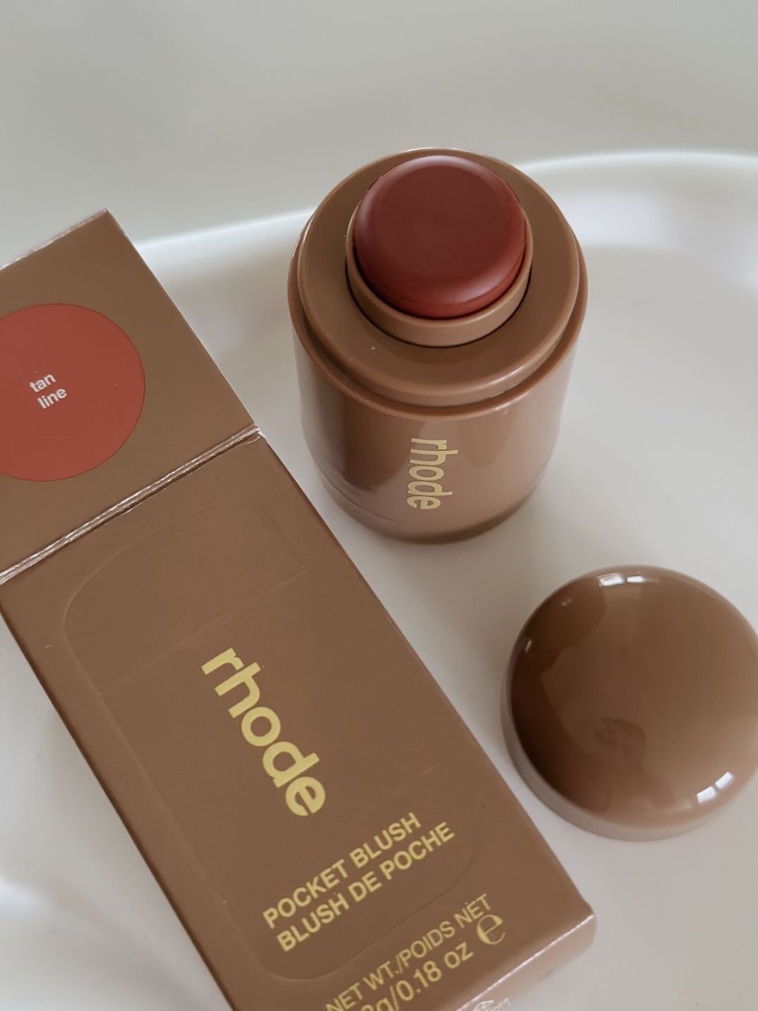 rhode blush tan line