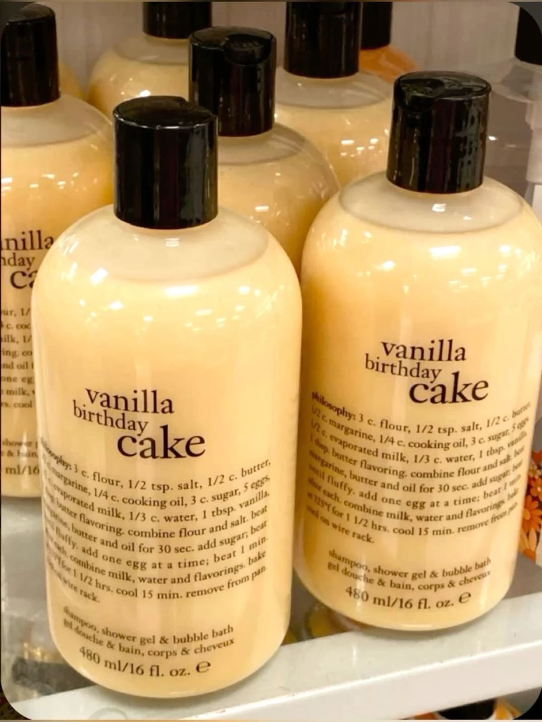 vanilla birthday cake