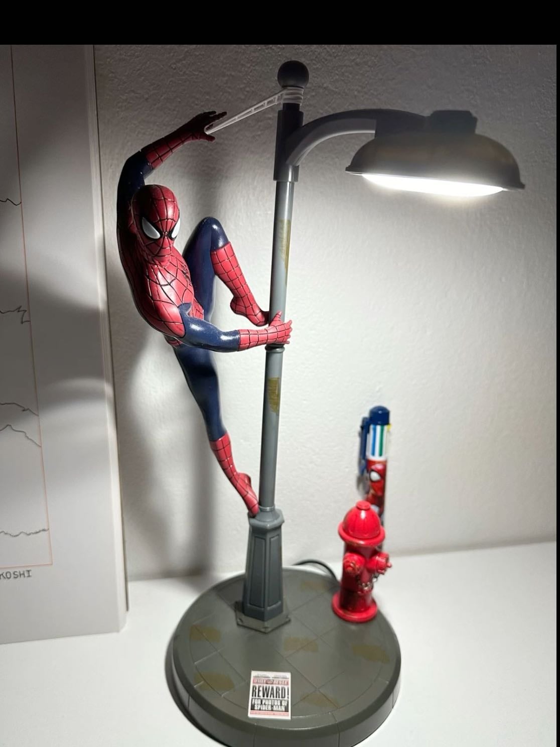 spider man lamp
