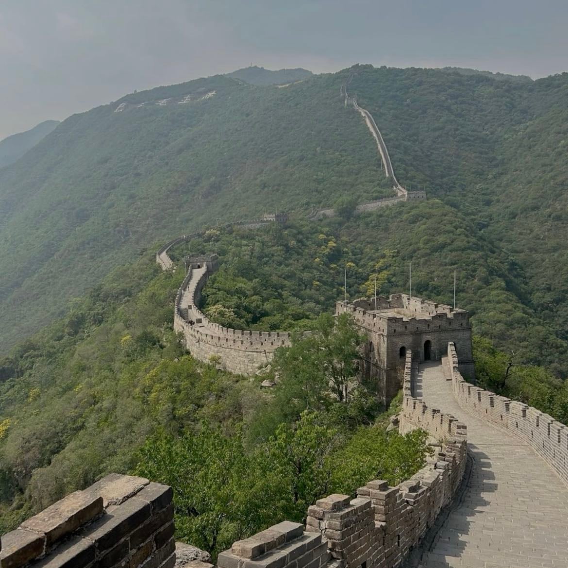 Walking the Great Wall of China