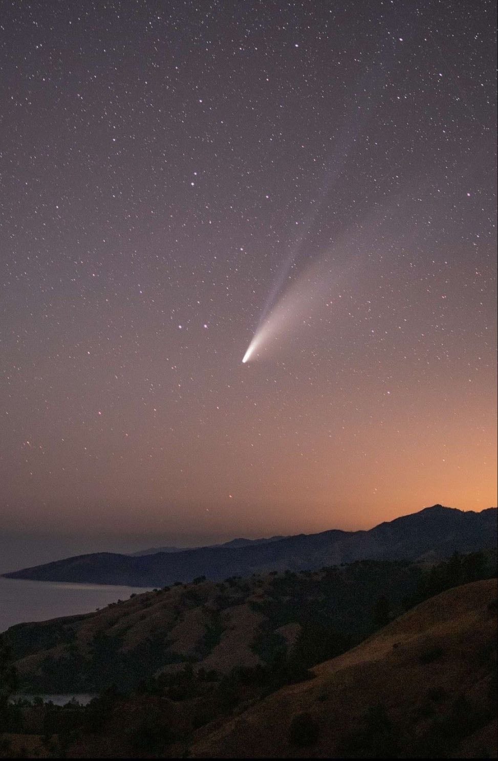 seeing shooting star