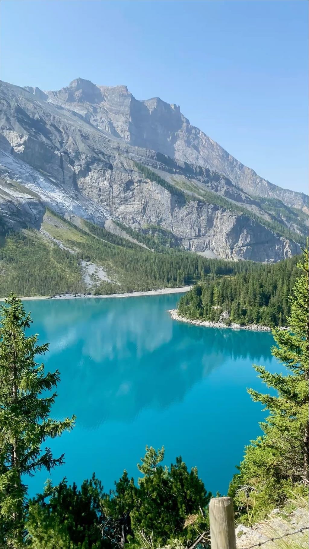 Oeschinensee hike Switzerland