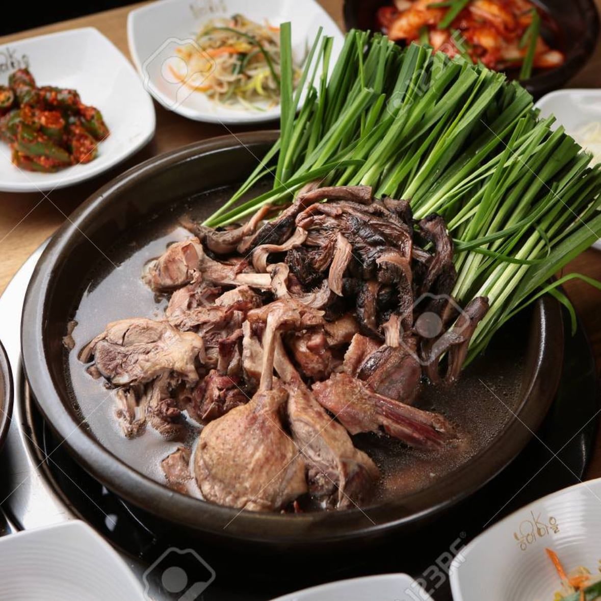 Duck baeksuk