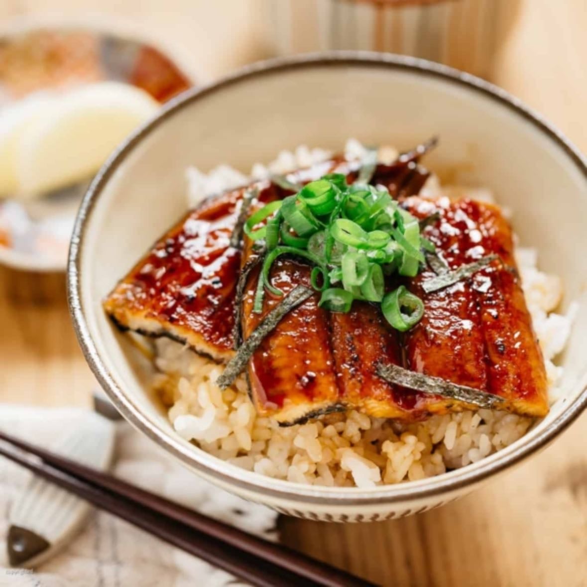 Unadon (Unagi Donburi) - Con branzino surgelato d+