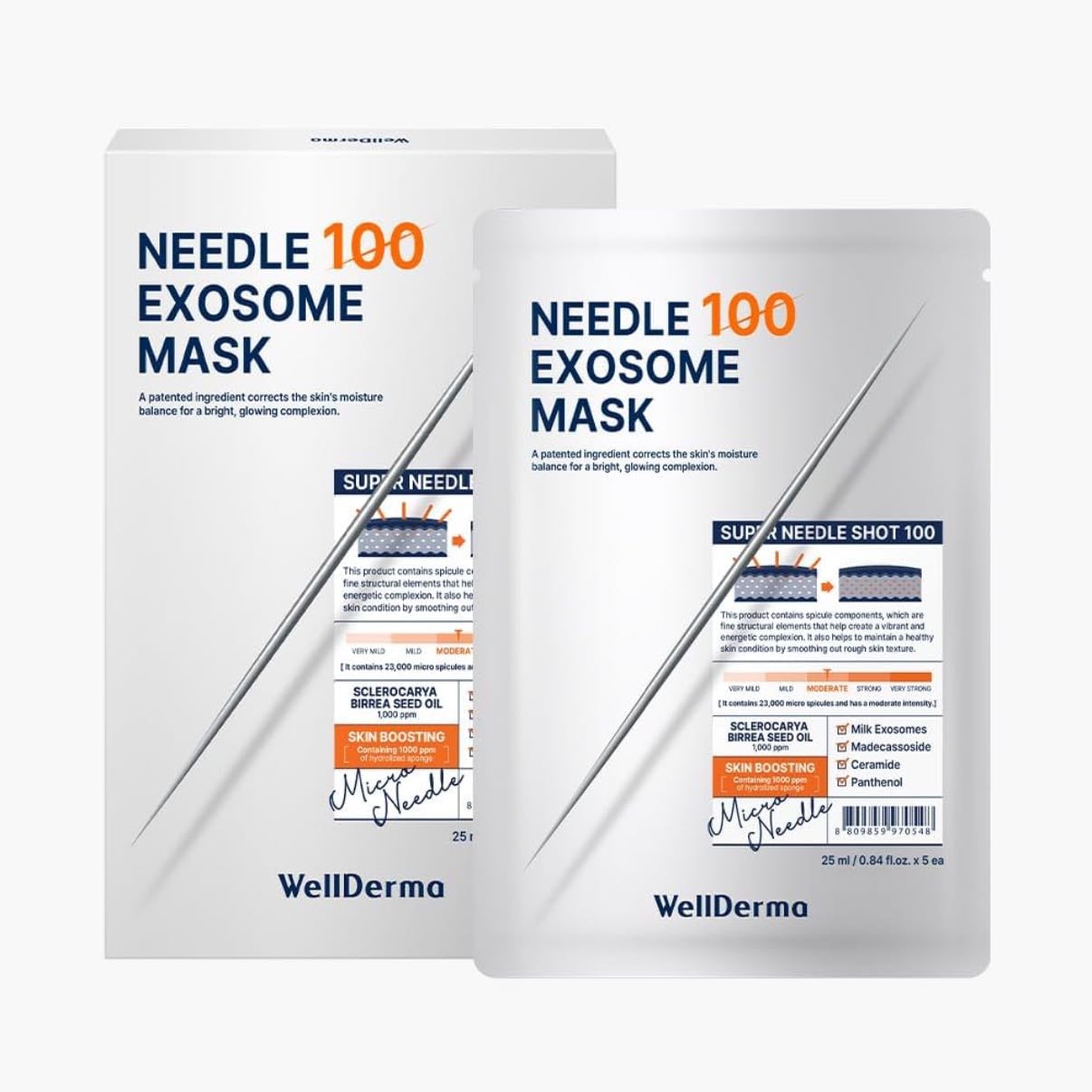 Wellderma needle exosomes mask