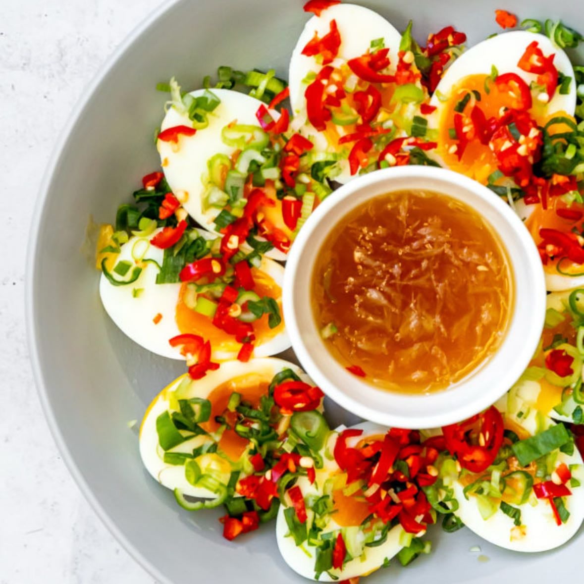 Thai boiled eggs