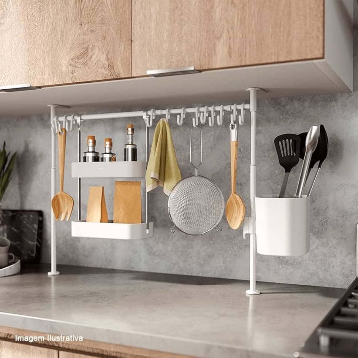 umbra anywhere kitchen tension organizer