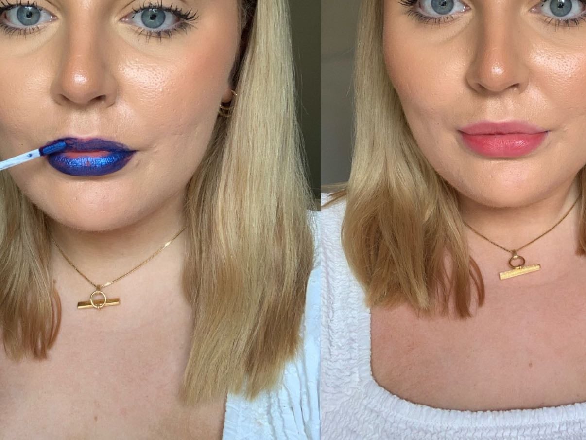 blue lip stain wonderskin