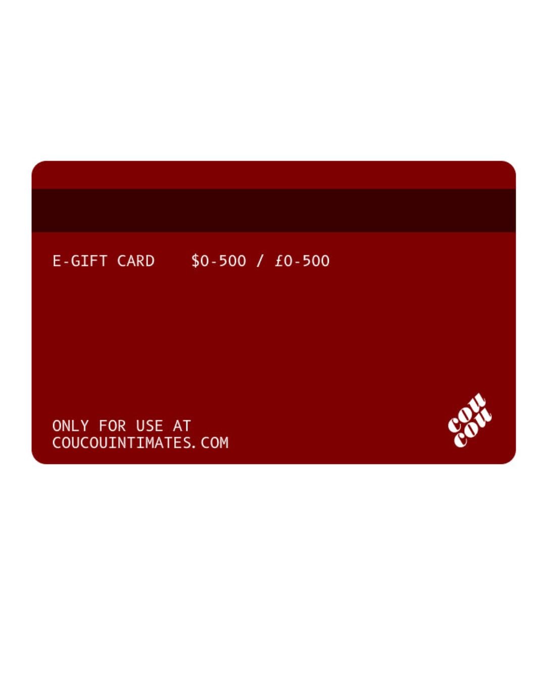 Gift card - Coucou intimates