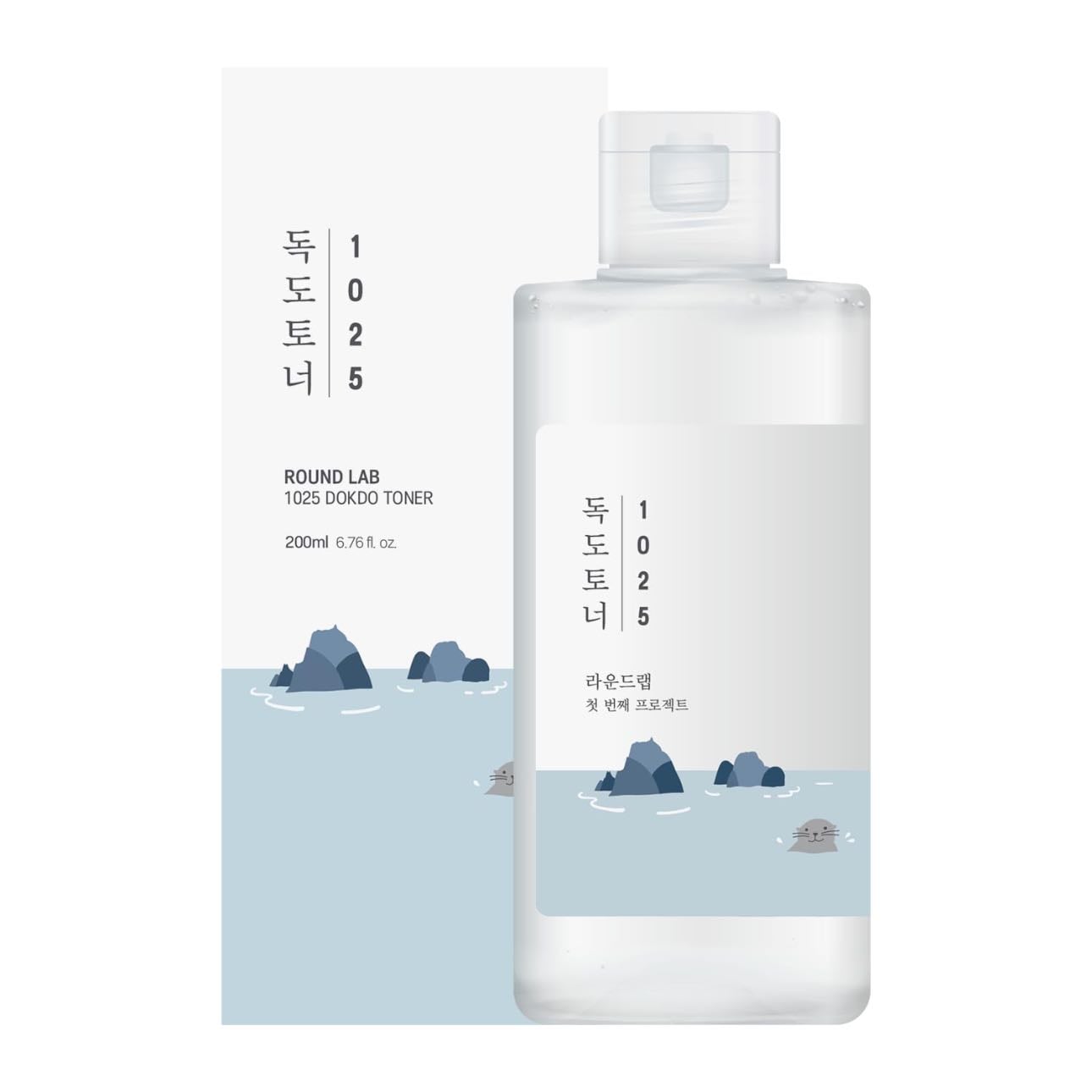 1025 dokdo toner - roundlab | gentle exfoliant, moisturizing | 17.00