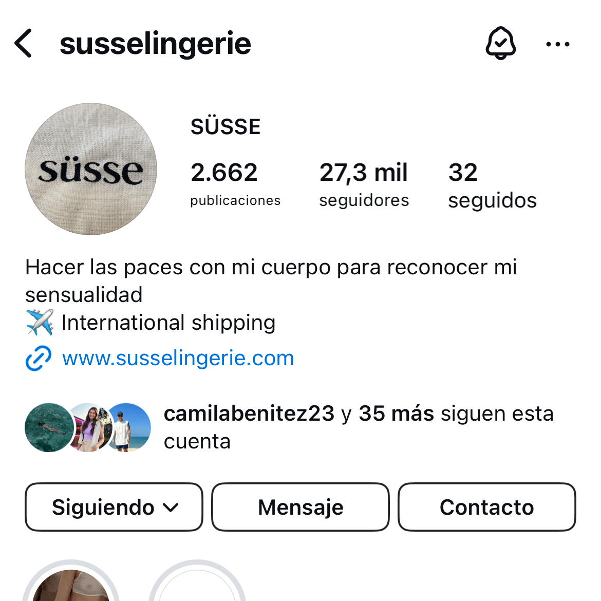 Susselingerie