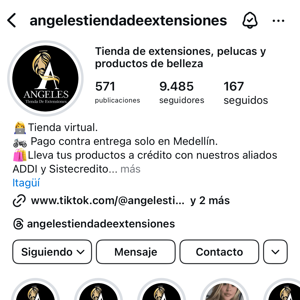 Angelestiendadeextensiones