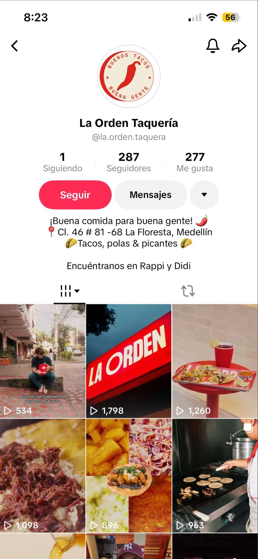 La orden taquerĂa