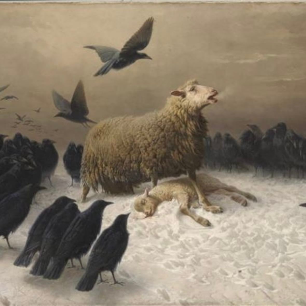 the orphan - august friedrich schenck, 1885
