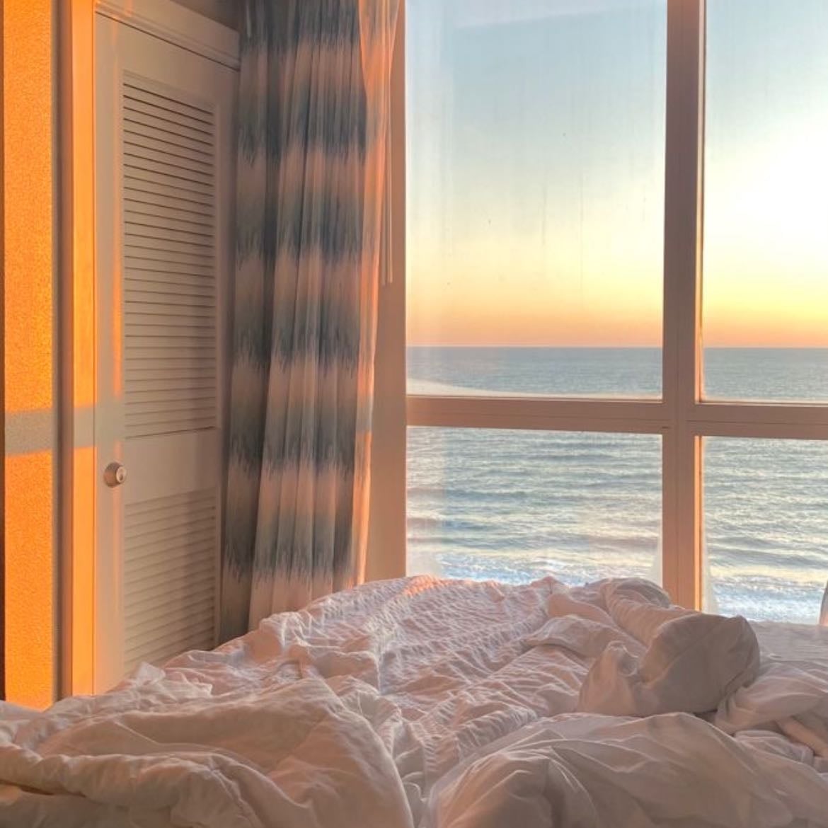 1. Wake up to alarm! - get up energized & start day!