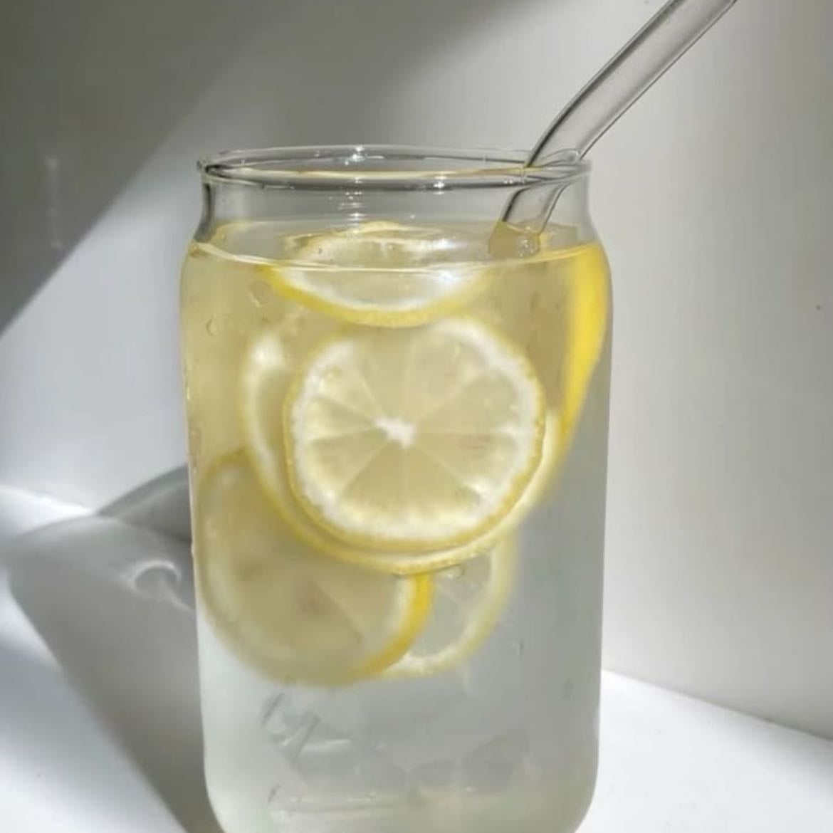 2. Drink a glass of water - refresher