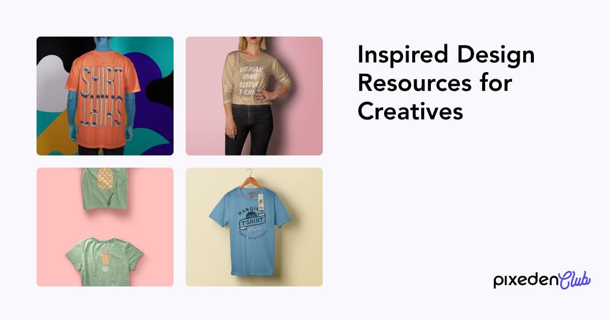 Inspired Design Resources for Creatives | Pixeden Club - Pixeden Club