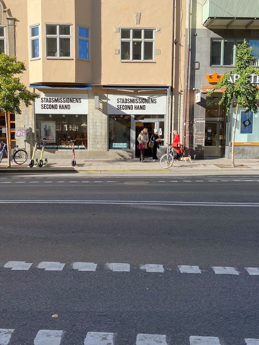 Stockholms Stadsmission Second hand Hornsgatan