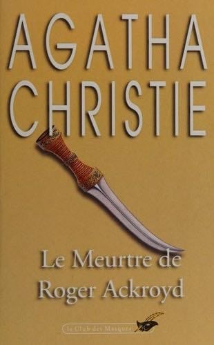 Le meurtre de Roger Ackroyd - Agatha Christie · 1983
