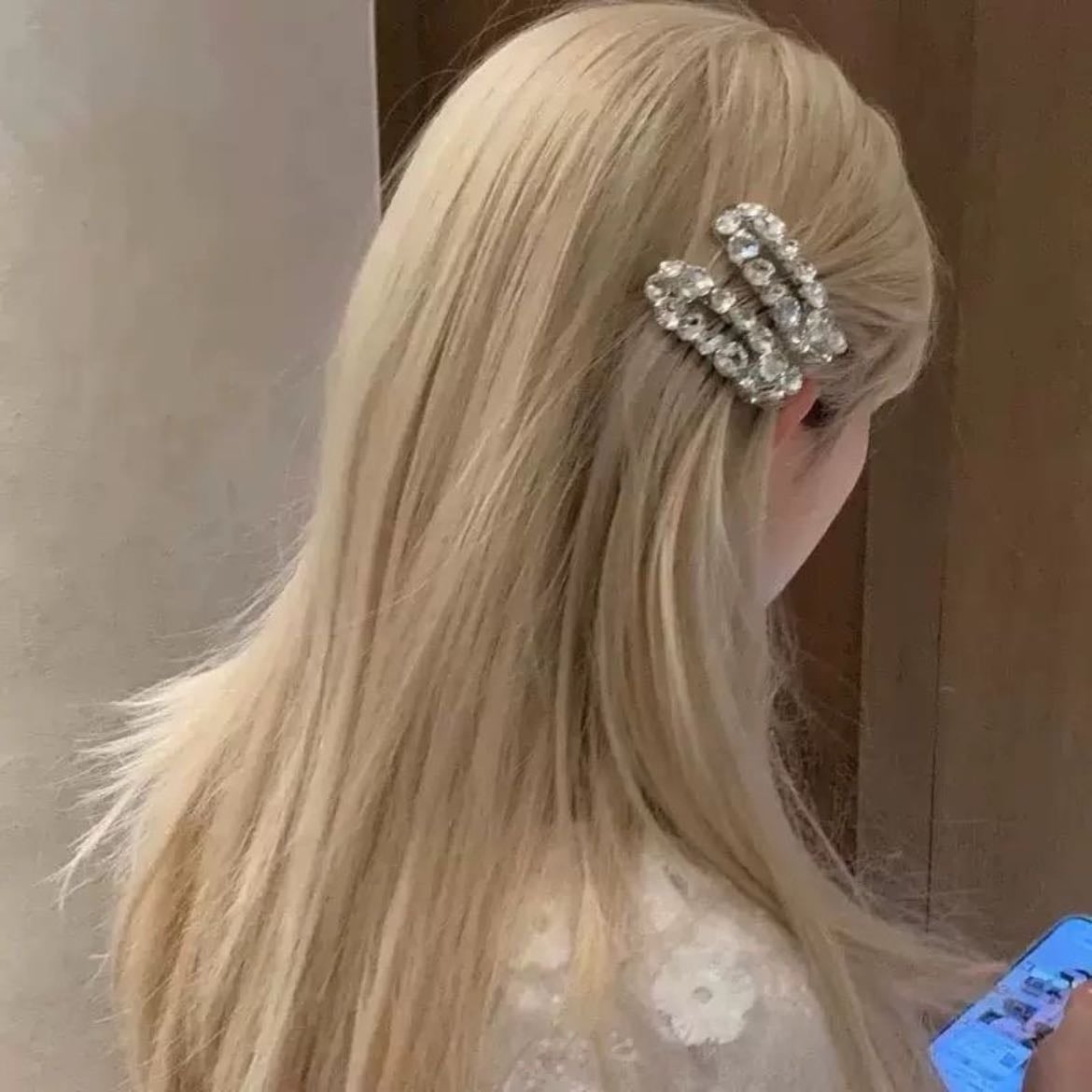 Accesorios para el cabello - súper brillantes o de perla para que parezcan joyas