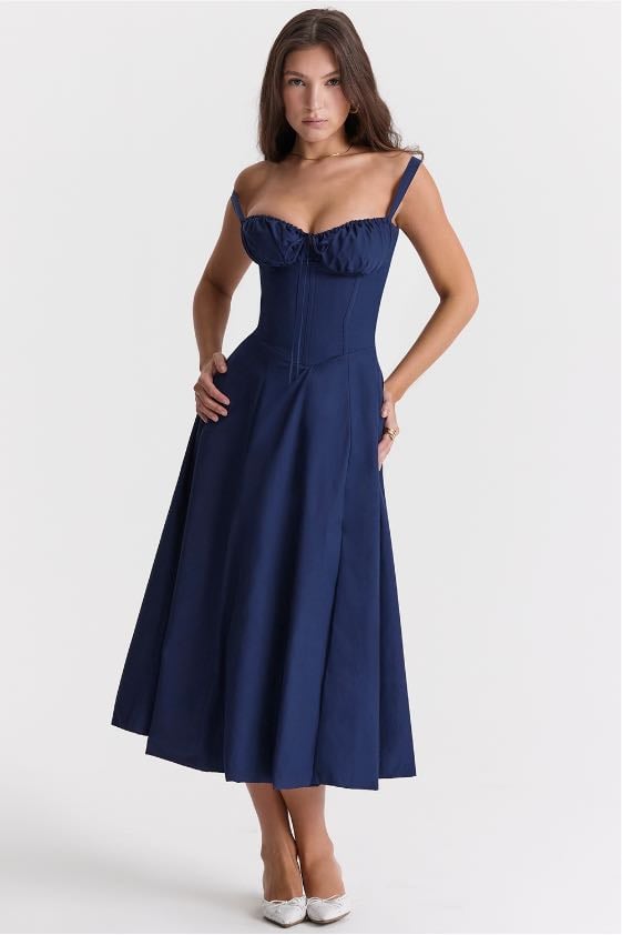 long summer dress - (house of cb)