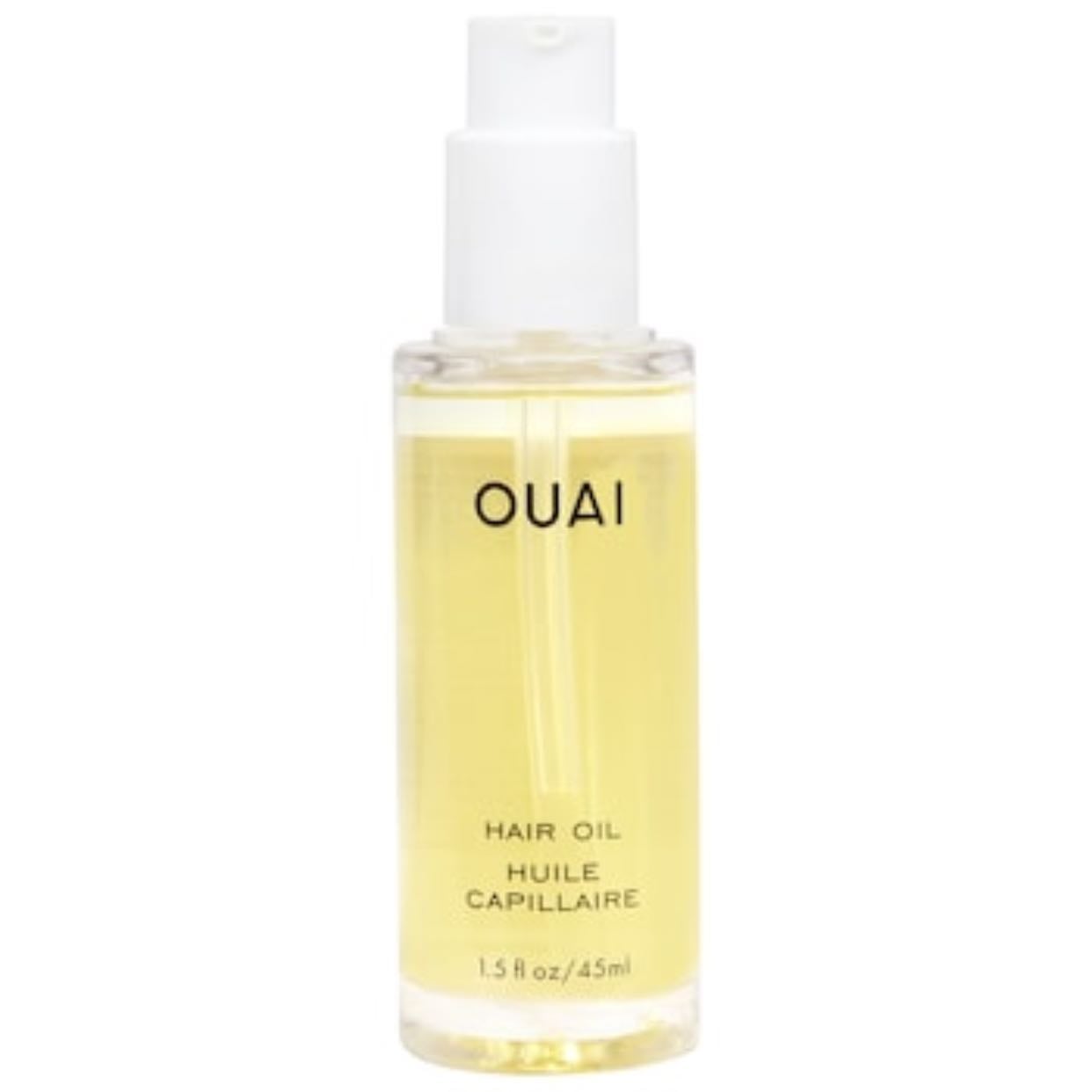 Additional: - Scrunch or run finger through hair with oil