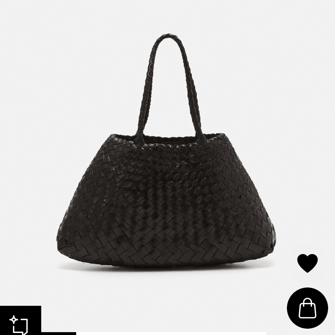 Bolso santa croce big DARK BROWN - Dragon diffusion