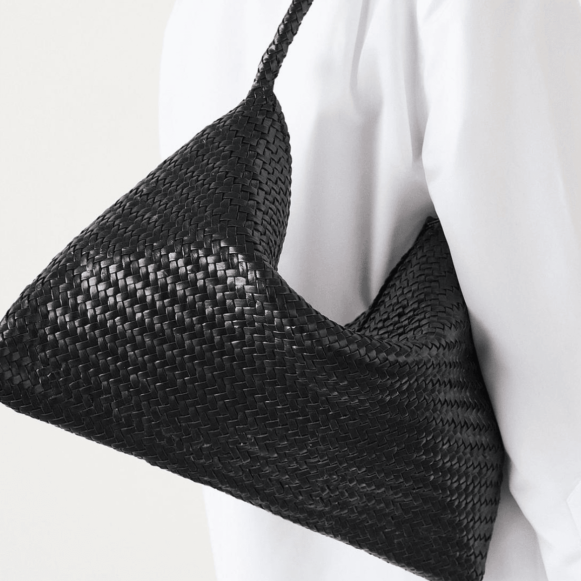 Bolso trenzado napa piel - Massimo dutti
