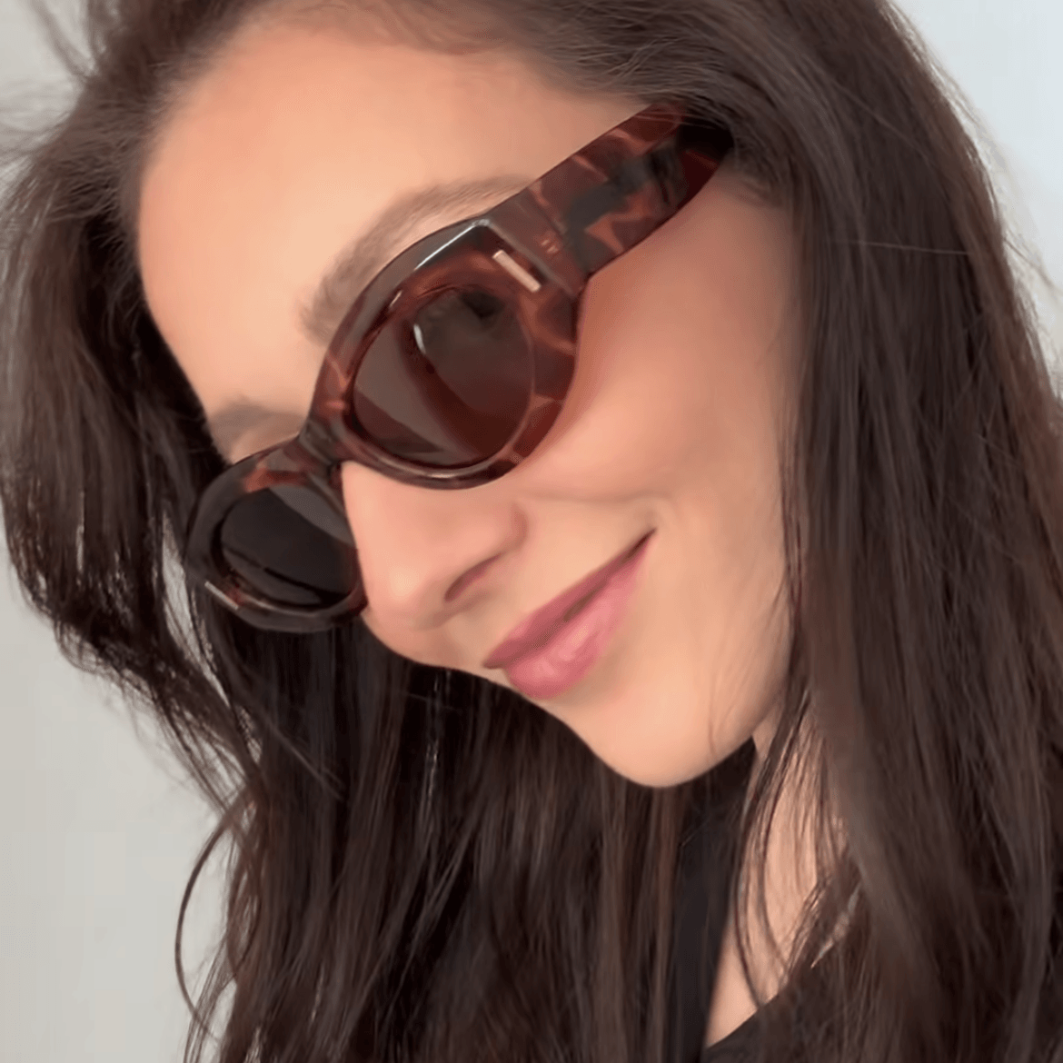 Gafas brunna havana - Tiwiworld
