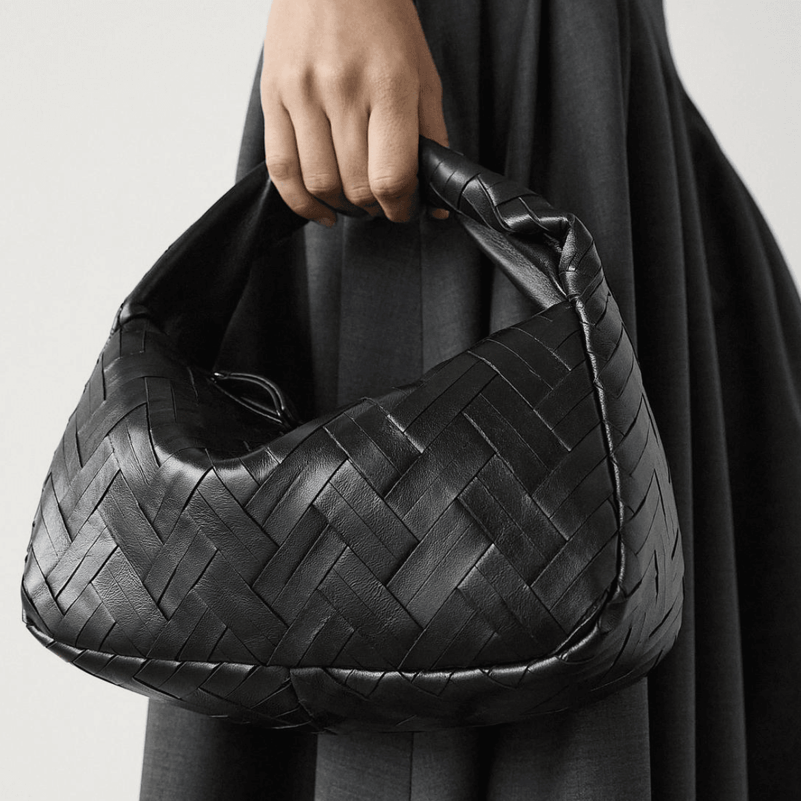 Bolso de mano trenzado nap - Massimo dutti
