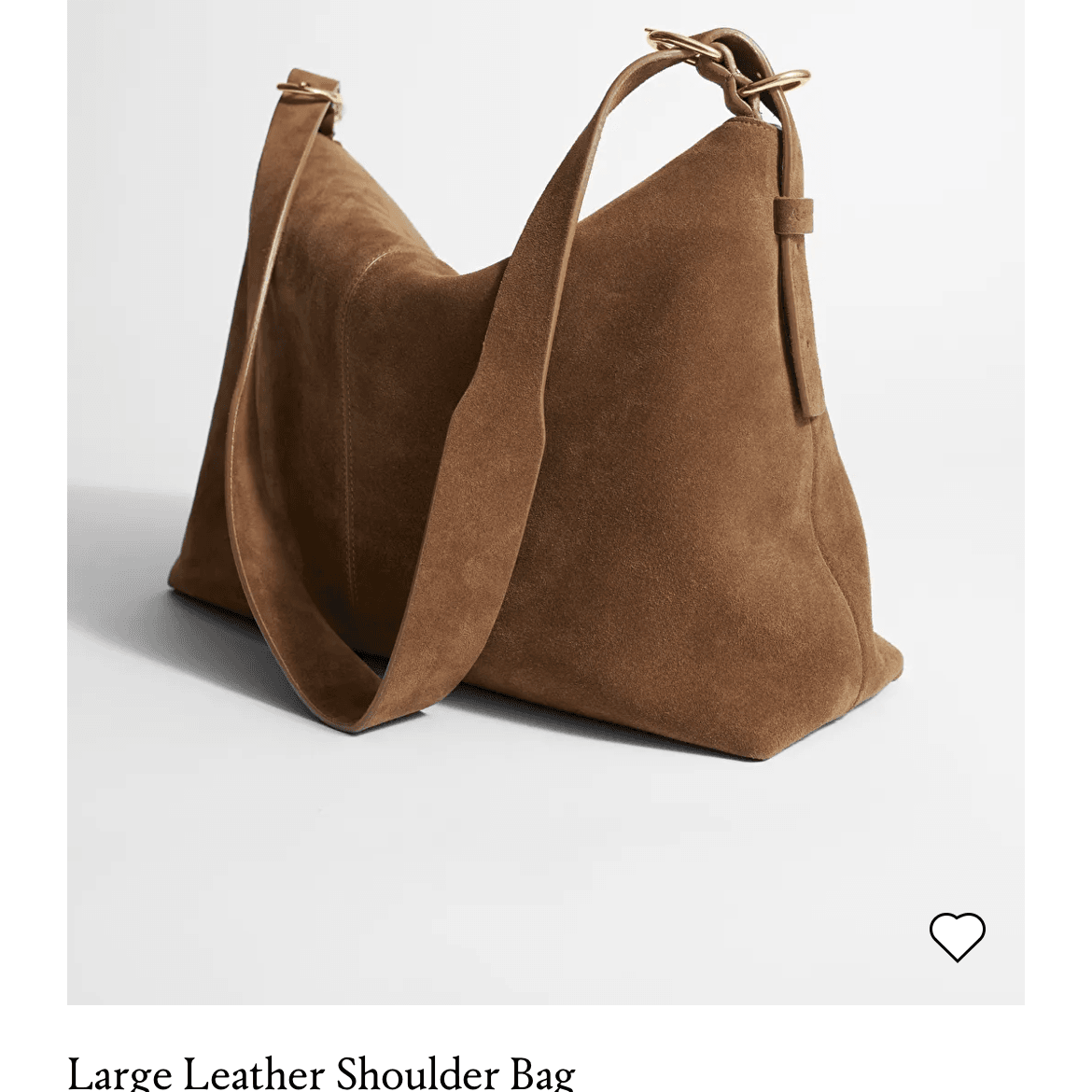 Bolso Large Leather Shoulder Bag - &otherstories