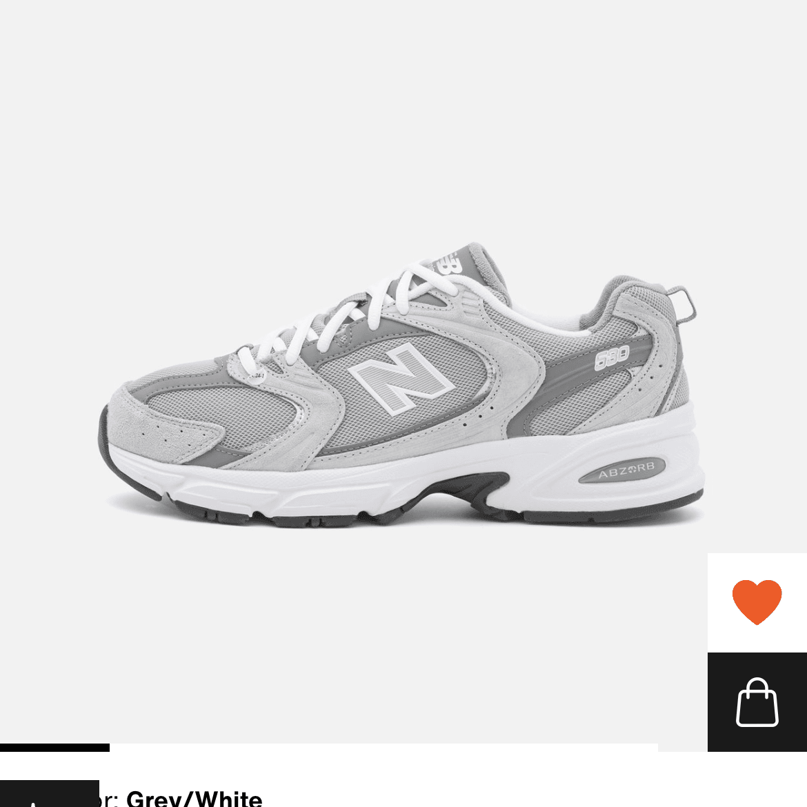 MR530 UNISEX - Zapatillas - grey/white - New balance